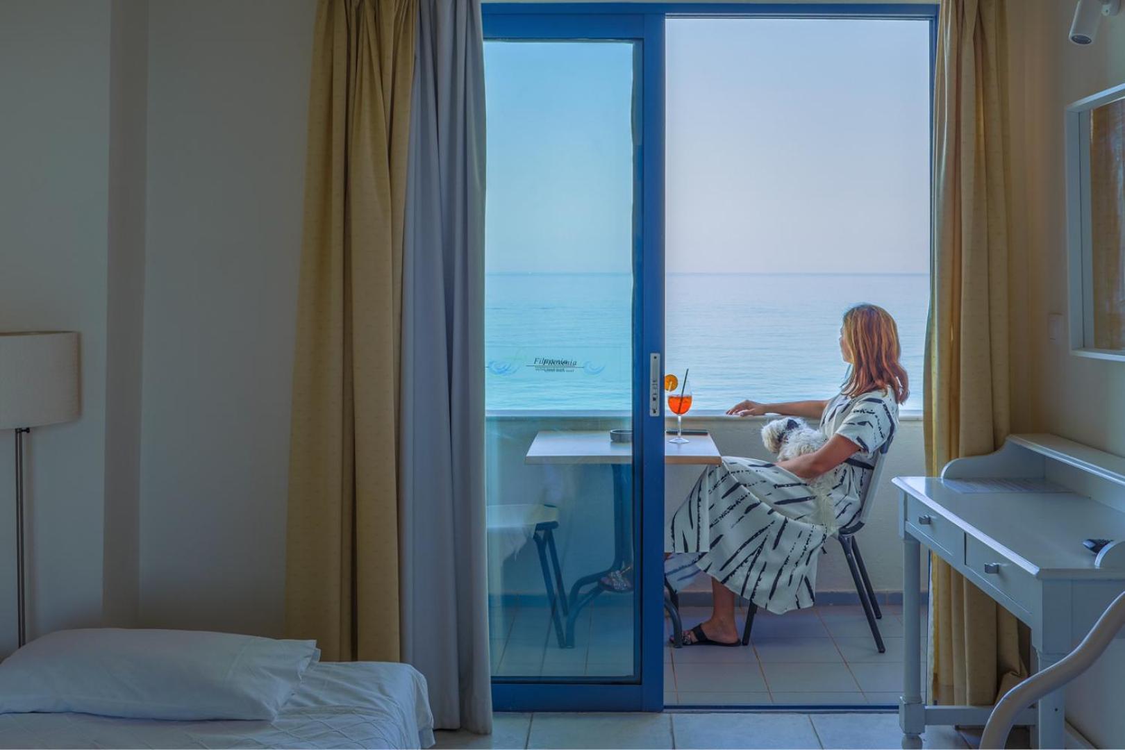 Filoxenia Beach Hotel Resmo Dış mekan fotoğraf